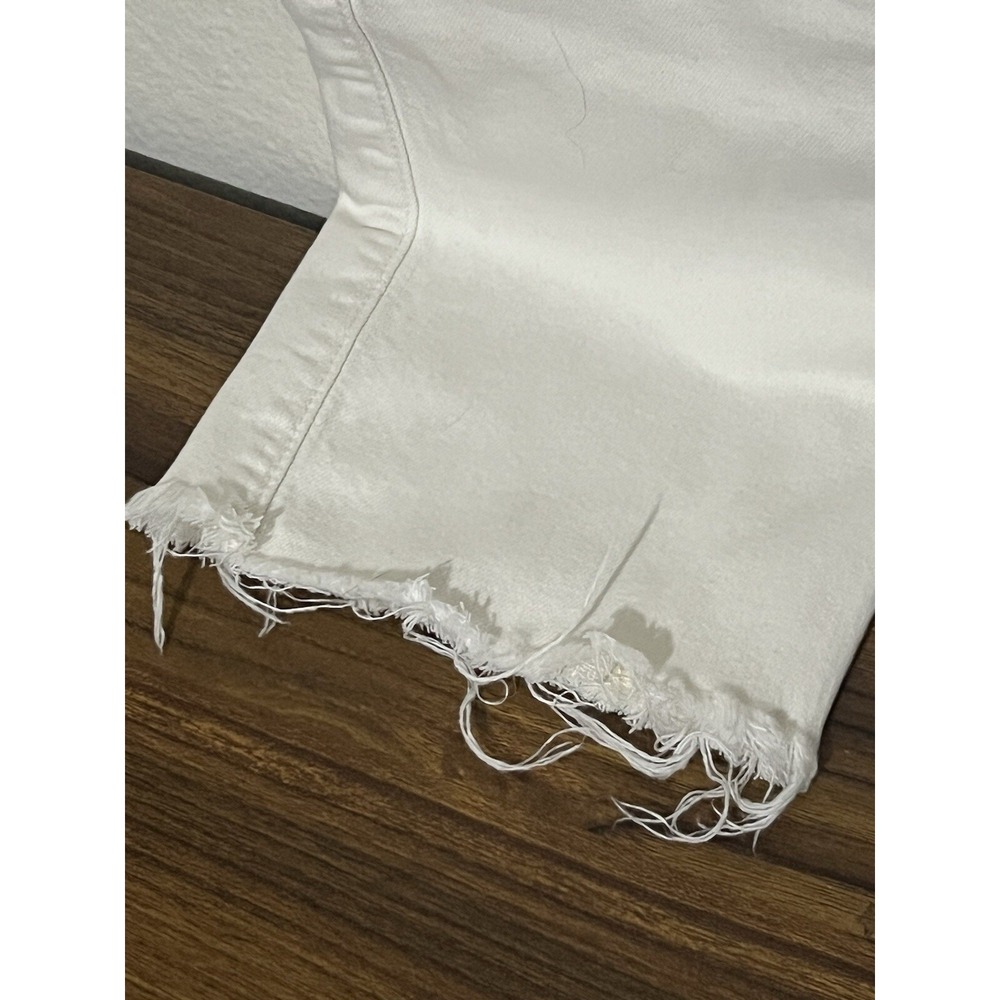 MOTHER White Ankle Crop Jeans - Picture 5 of 16